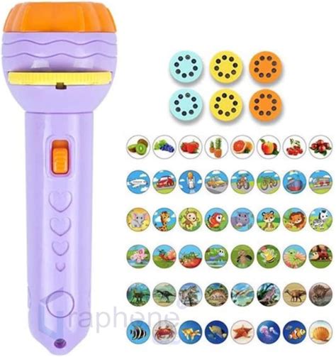 Graphene Bedtime Fun Kids Slide Projector Torch, Premium ABS Materials ...