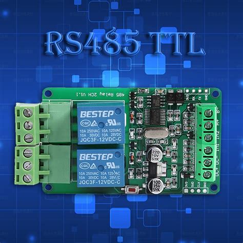Modbus RTU 2 Way Relay Module STM32F030F4 Micro | Ubuy India