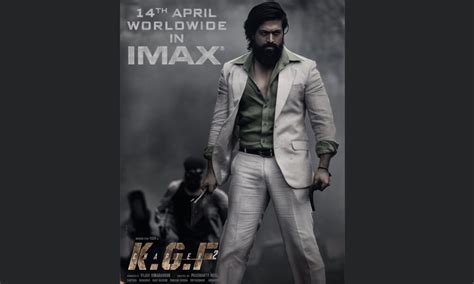 IMAX releases exclusive poster for K.G.F. Chapter 2! - Bollywood Dhamaka