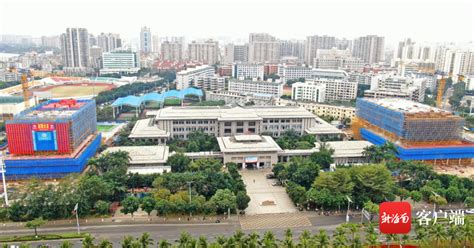 海南省图书馆二期工程项目提前73天完成封顶-新闻中心-南海网
