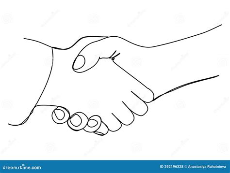 Handshake Drawing 的图像结果