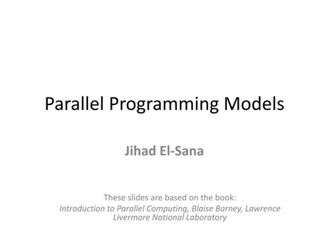 Image result for Parallel Programming Model