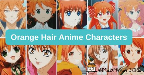 10 Most Popular Orange Hair Anime Characters with Pictures