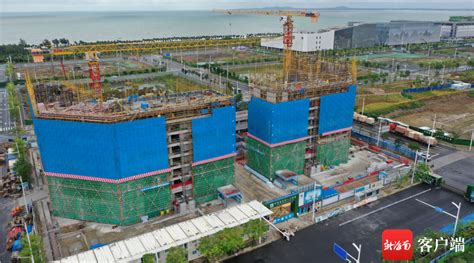 可提供284套人才公寓 海口江东新区鸿园服务式公寓项目主体结构完成至8层_腾讯新闻