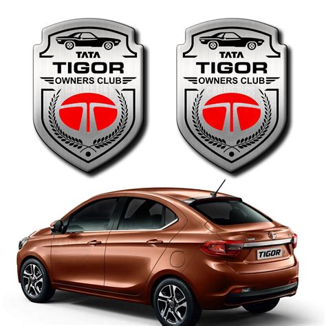 CarMetics Tigor Owners Club 3D Sticker for All Cars of Brand can be ...
