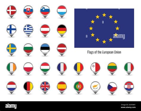 Flags Of European Union - flag of european union