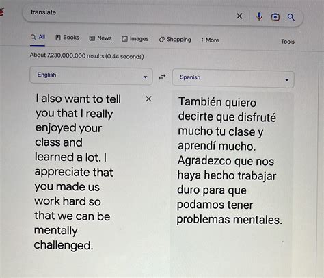 Was just trying to write a nice email to my Spanish professor 👁👄👁 : r ...
