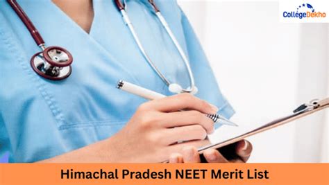 Himachal Pradesh NEET Merit List 2025 PDF (Soon): MBBS/BDS Merit, Rank ...