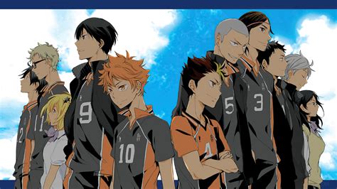 Haikyuu, Anime, Karasuno, Team, Volleyball, Characters 4k, HD Wallpaper ...