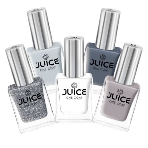 JUICE | 5 NAIL POLISH COMBO 37 (SILVER SAND - 22, GRAVEL GRAY - 27 ...
