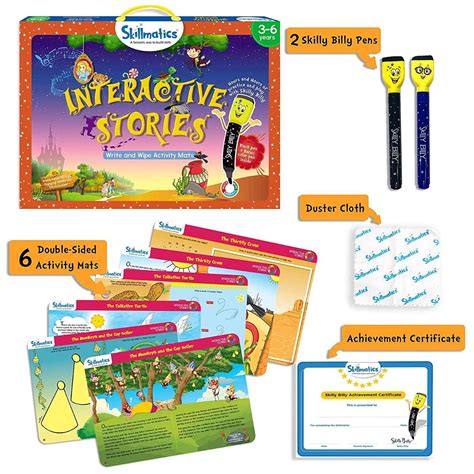 Buy Skillmatics Interactive Stories (3-6 Years) / Reusable Activity ...