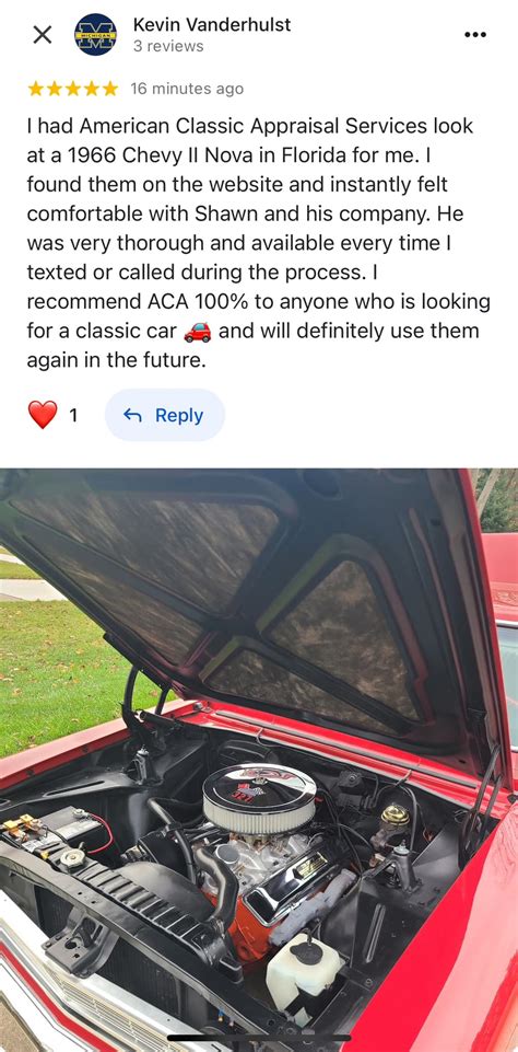 A 5***** Review from Kevin... - American Classic Appraisals