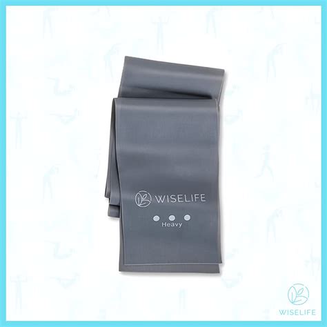 Professional Latex Resistance Thera Band- Heavy (Grey) – wiselife.in