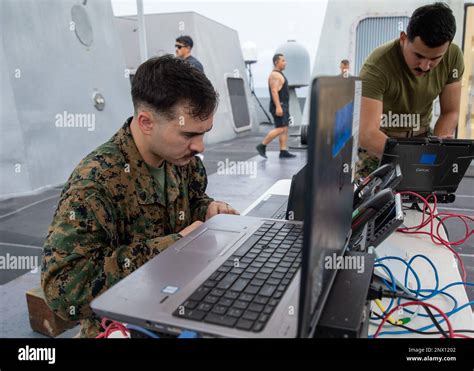 INDIAN OCEAN (Jan. 17, 2023) - U.S. Marine Corps Sgt. Matthew Edwards ...