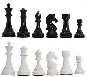 Kids Mandi Heavy Tournament Triple Weighted Chess Pieces Board Game ...