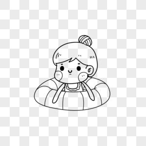 Swim简笔画 的图像结果