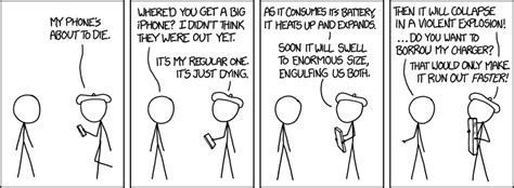 My Phone is Dying - XKCD中文站
