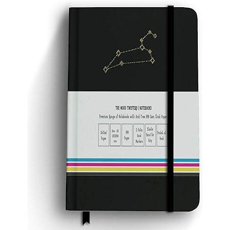 The Mood Twisters A5 Plain Hardcover Notebook with Elastic - Peach 120 ...