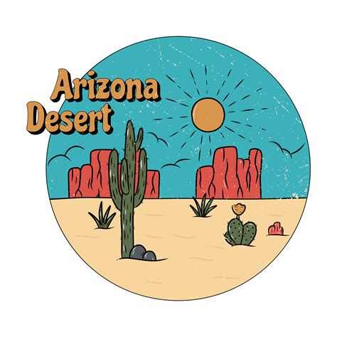 Desert Clip Art Vintage