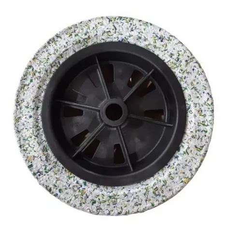 RODA PNEU MACIÇO 3,25 X 8 X 1 BORRACHA EXPANDIDA - MEGAFER