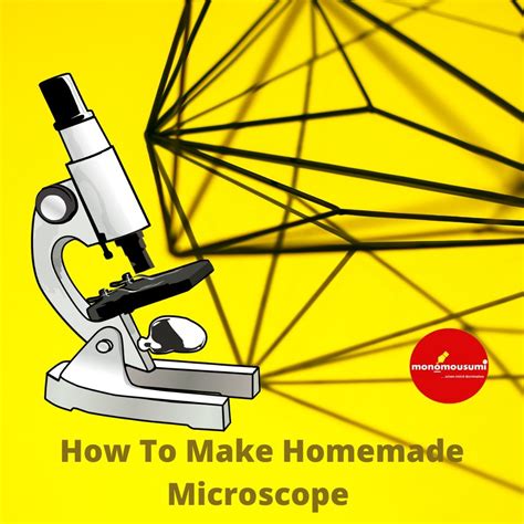 Image result for How to Make a Microscope at Home