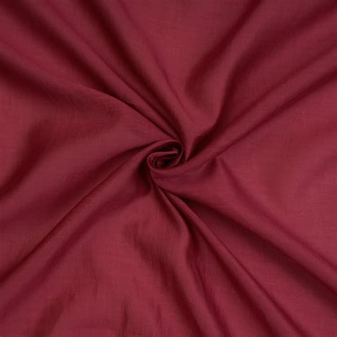 Buy Deep Rose Color Pure Rapier Chanderi Fabric 67455/20 | FFAB