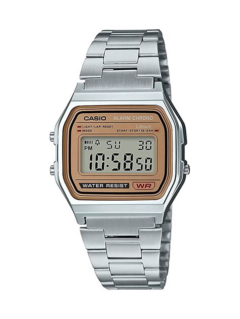 Casio Men's A158WEA-9CF Casual Classic Digital Bracelet Watch : Amazon ...