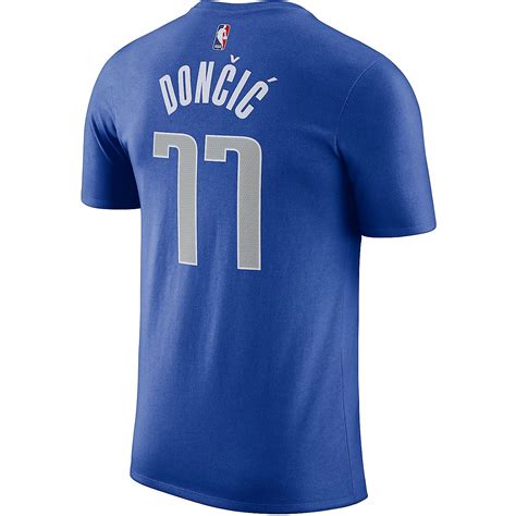 Nike Men's Dallas Mavericks Luka Doncic #77 Essential N&N T-shirt | Academy