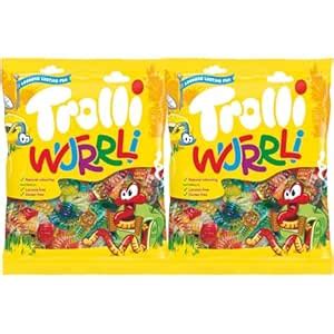 Trolli Wurrli Jelly Candy Combo, Candy shape Gummy Candy for Kids 100g ...