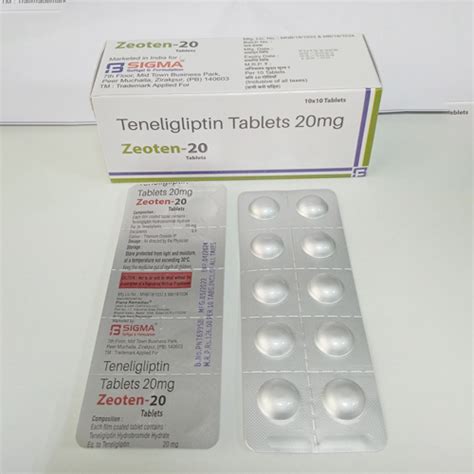 ZEOTEN-20 Tablets Sigma Softgel Formulation