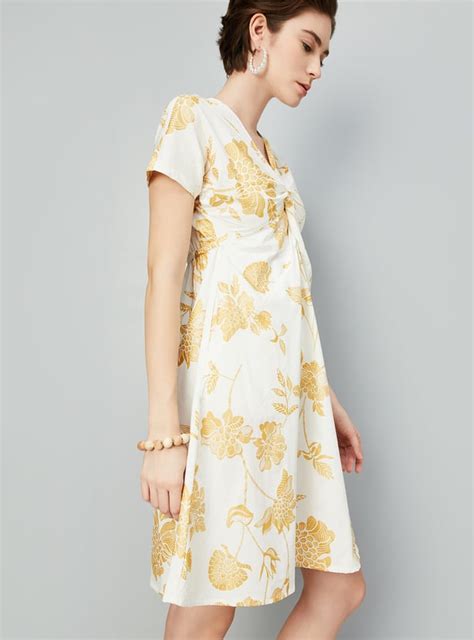 Buy Women Floral Printed A-Line Dress Online at just Rs. 999.0 ...