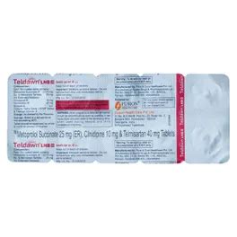 Teldawn LNB 25 Tablet | Uses, Side Effects, Price | Apollo Pharmacy