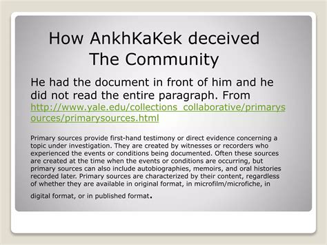 What Are Primary Sources? The Lie As Told By: The RealBlackAthiest ...