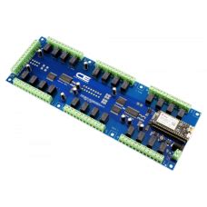 24-Channel 1-Amp SPDT Signal Relay Shield + 8 GPIO with IoT Interface ...