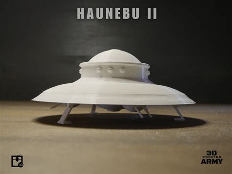 German WW2 UFO - Haunebu 2 - STL files 3D print 3D model 3D printable ...