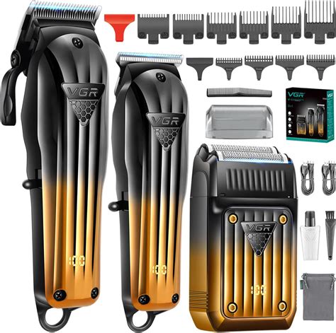 Amazon.com: KEMEI Professional Hair Clippers for Men, Cordless Barber ...