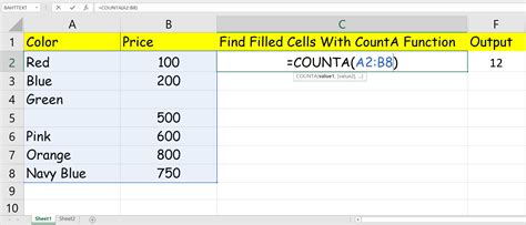 Image result for Sequence Counta Formula Excel