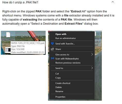 Open Pak File 的图像结果