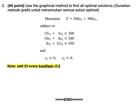 Image result for Graphical Method Solutions