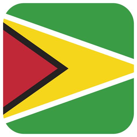 guyana national flag 41446879 PNG