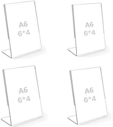 Capital Plastic Industries Acrylic Transparent 4 compartment display ...