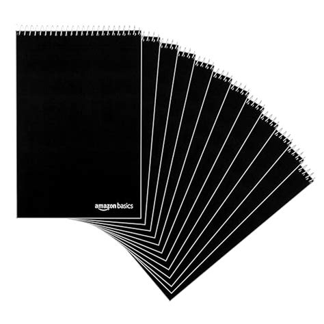 amazon basics Steno Books, 6" x 9", Gregg Rule, Green Paper, 80 Sheets ...