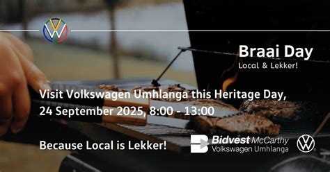 Heritage Day Braai Day , 6-8 Sunset Cresent, New Town Centre, Umhlanga ...