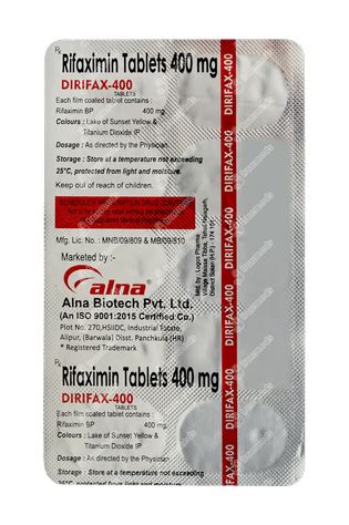 Dirifax 400 MG | Order Dirifax 400 MG Tablet Online at Truemeds
