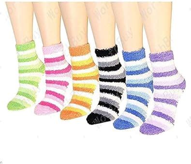 Cotson Women's Soft Cozy Fuzzy Winter Warm Feather Slipper Bed without ...