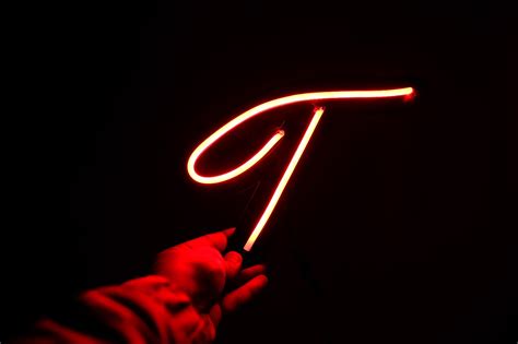 Alphabet Neon Lamp – handmadelovebytanya