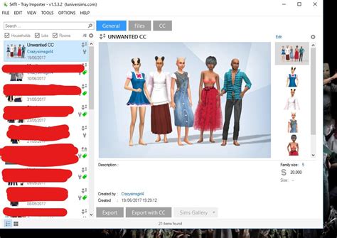 Image result for Sims 4 Tray Importer Tutorial