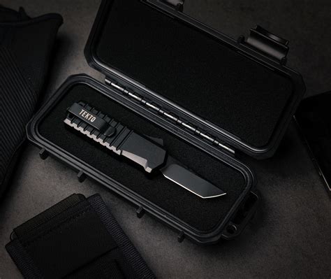 Mini automatic OTF knife is loaded with satisfying features in a pocket ...