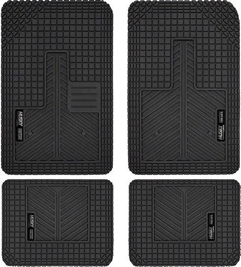 Husky Liners Mustang Uni-Fit All-Weather Front and Rear Floor Mats ...