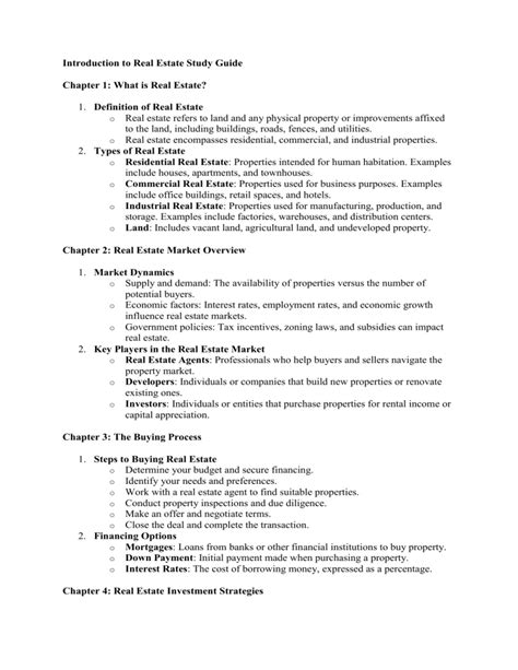 Free Real Estate Study Guide 的图像结果